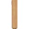 Ekena Millwork Olympic Craftsman Smooth Bracket w/ Offset Brace, Western Red Cedar, 5 1/2"W x 16"D x 28"H BKT0604X16X28OLY04SWR - alternate 2